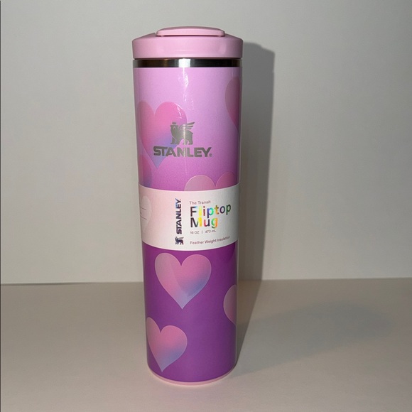 NWT Stanley X Target Exclusive 16 Oz Aerolight Transit Flip Top Mug Purple Pink - Picture 12 of 12